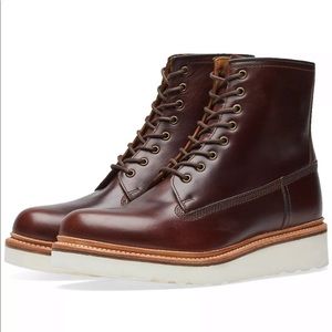 Grenson Arnold boot in chestnut